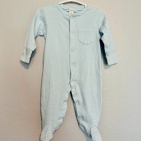 Kissy Kissy Simple Stripes Footie - Picture 2 of 2